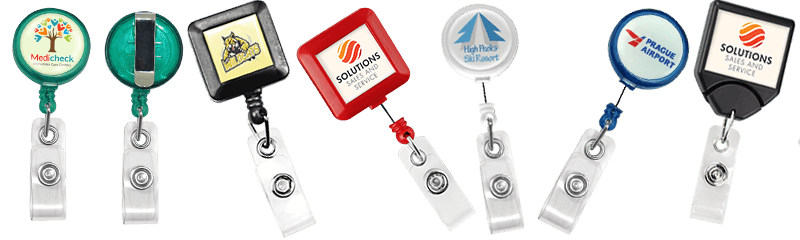 Custom badge reels