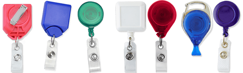 Plain badge reels