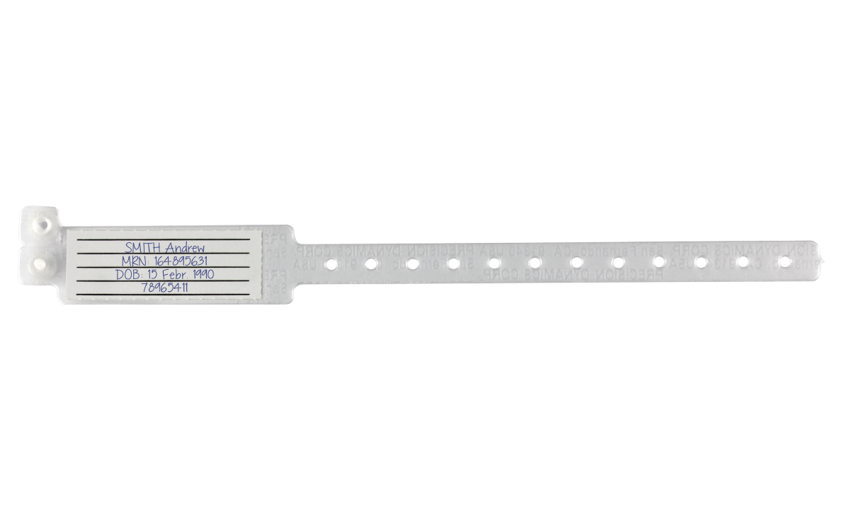 Veri-Color Insert Wristbands Adult/Pediatric Size