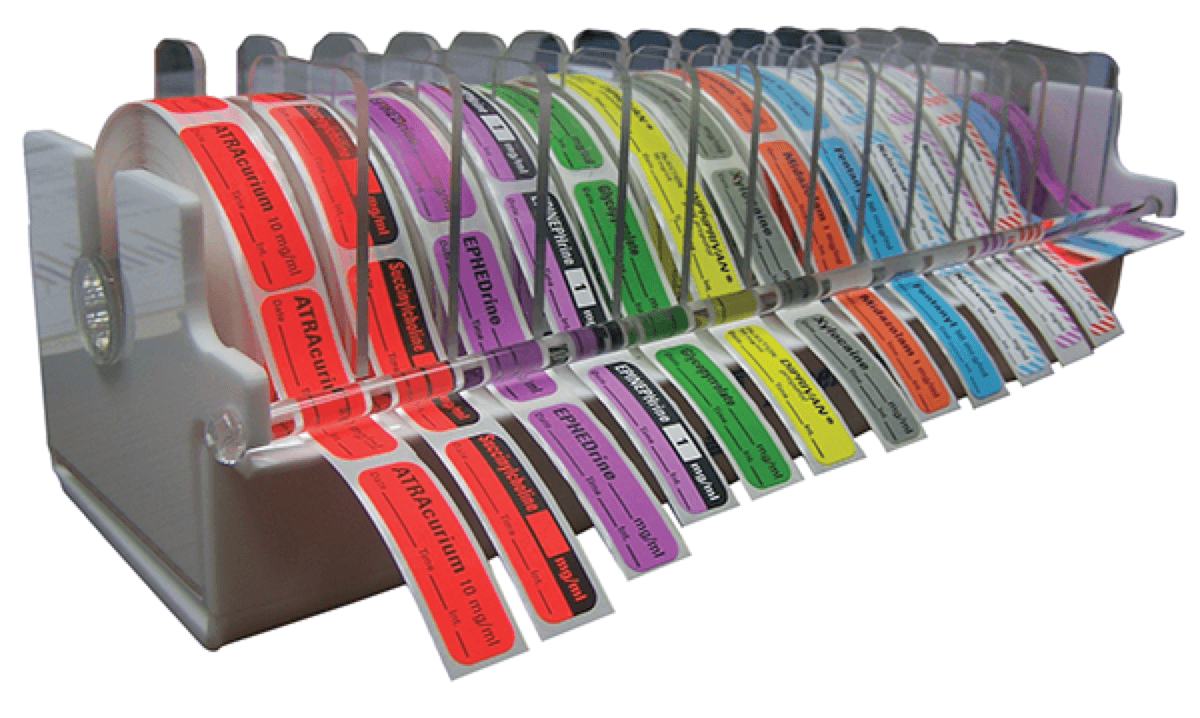 Anesthesia Label Dispenser 500P-LAN-LBL