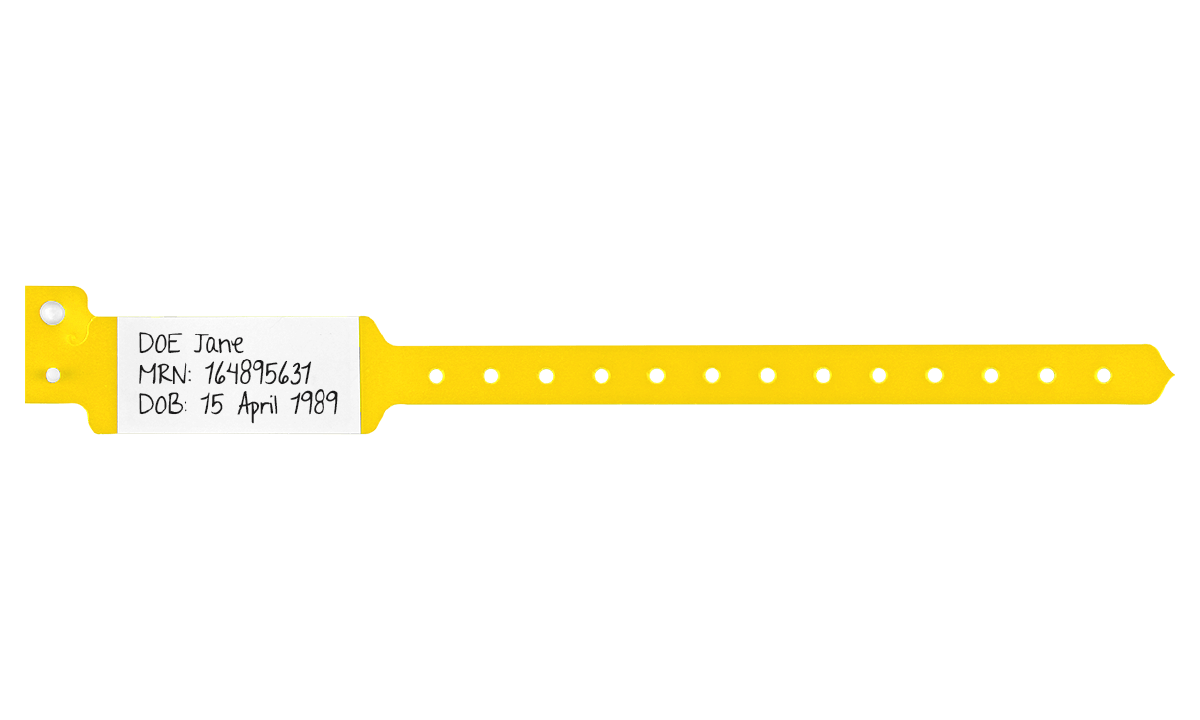 Sentry SuperBand Write-On Wristbands - Adult/Pediatric Size