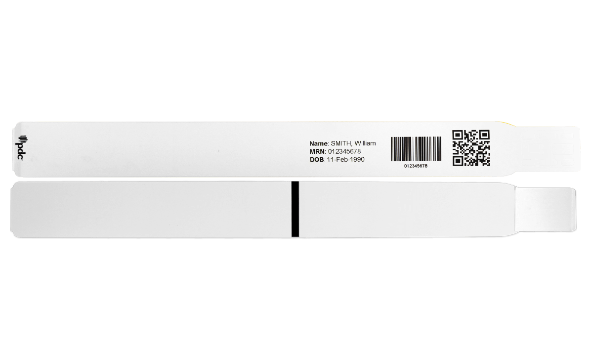 ScanBand Satin Thermal Wristbands  - Adult Size - 500 wristbands