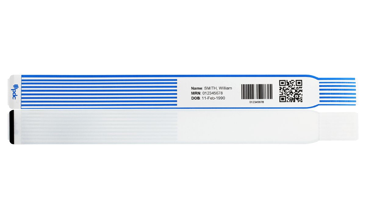 ScanBand Satin Thermal Wristbands - Adult Size - 300 wristbands