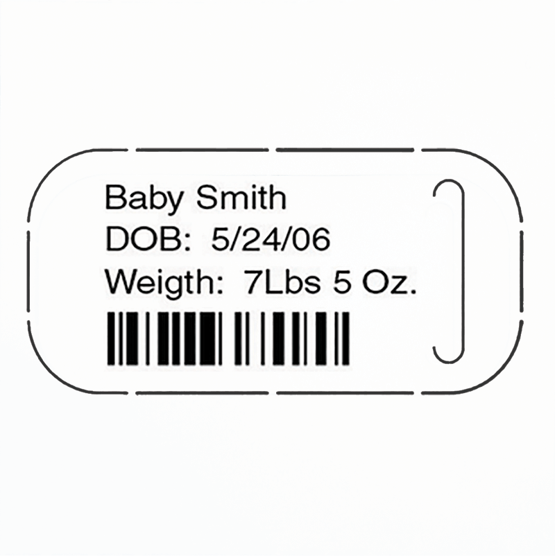 Precision® Thermal Barcode Tags 7610-11-PDR