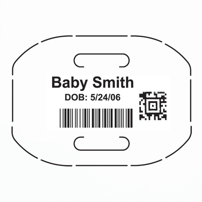 Precision® Thermal Barcode Tags 7630-11-PDR