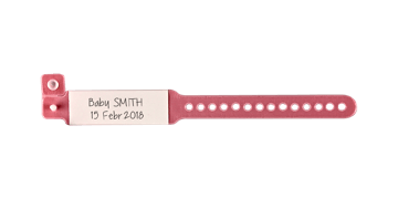 Speedi-Print Write-On Wristbands - Infant Size